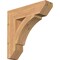 Ekena Millwork Thorton Slat Smooth Bracket, Western Red Cedar, 5 1/2"W x 24"D x 24"H BKT06X24X24THR06SWR - alternate 1